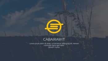دانلود قالب پاورپوینت Cabairawit PowerPoint Template