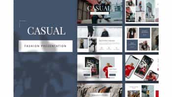 دانلود قالب کینوت Casual – Fashion Keynote Template