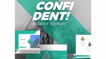 دانلود قالب پاورپوینت Confident Creative Presentation