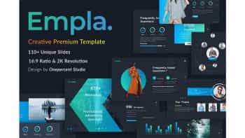 دانلود قالب پاورپوینت Empla Creative Powerpoint Template