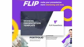 دانلود قالب پاورپوینت Flip Presentation