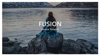 دانلود قالب پاورپوینت Fusion Creative Powerpoint Template