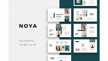 دانلود قالب کینوت NOYA – Keynote Template