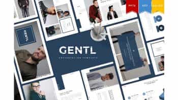 دانلود قالب پاورپوینت، کینوت و گوگل اسلاید Gentl | Powerpoint, Keynote, Google Slides