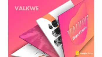 دانلود قالب گوگل اسلاید Valkwe Creative – GoogleSlide Template