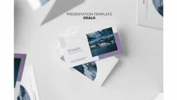 دانلود قالب پاورپوینت با تم زمستانی Oxalo – Winter Theme Powerpoint