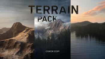 دانلود دارایی زمین آماده Terrain Pack