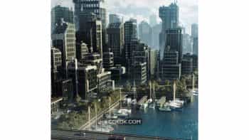 دانلود آبجکت ساختمان مدرن از Kitbash3D