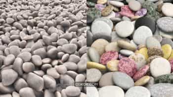 دانلود 32 مدل سه بعدی سنگ از Pro 3DSky