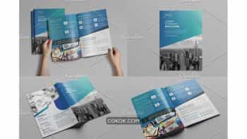 دانلود وکتور بروشور Bi-Fold Brochure