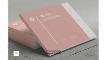 دانلود قالب ایندیزاین دفترچه راهنما Brand Guidelines