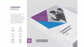 دانلود قالب ایندیزاین Company Profile 22 Pages