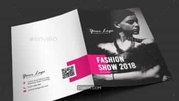دانلود فایل لایه باز بروشور فشن Fashion Bifold Brochure