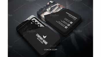 دانلود فایل لایه باز کارت ویزیت فشن Fashion Business Card