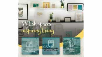 دانلود فایل لایه باز تراکت طراحی داخلی Interior Design Flyer