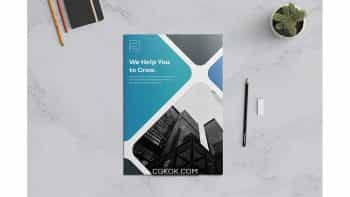 دانلود فایل لایه باز بروشور A4 Brochure Template