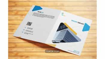 دانلود فایل لایه باز بروشور Bifold Business Brochure – V01