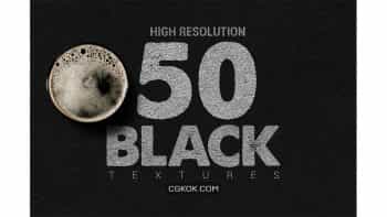 دانلود تکسچر مشکی Bundle Black Textures Vol1