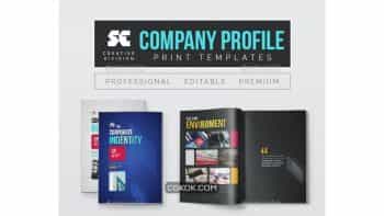 دانلود قالب ایندیزاین بروشور شرکتی Company Profile
