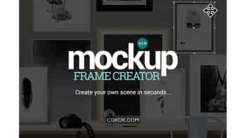 دانلود جعبه ابزار ساخت موکاپ قاب عکس Mockup Frame Creator