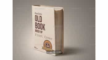 دانلود موکاپ کتاب قدیمی Old Book Mockup