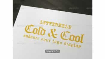 دانلود موکاپ لوگو Realistic Logo Mockups