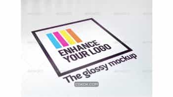 دانلود موکاپ لوگو Realistic Logo Mockups – Smart Template V.2