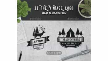 دانلود وکتور لوگو The Vintage Logo Vol.1