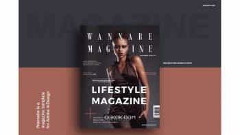 دانلود قالب ایندیزاین مجله WANNABE magazine