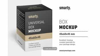دانلود موکاپ جعبه Box Mockup
