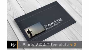 دانلود قالب ایندیزاین آلبوم عکس Photo Album Template V.02