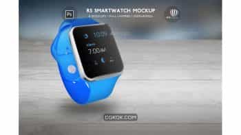 دانلود موکاپ ساعت هوشمند RS Smartwatch Mockup