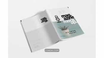 دانلود موکاپ مجله US Letter Size Magazine Mockups