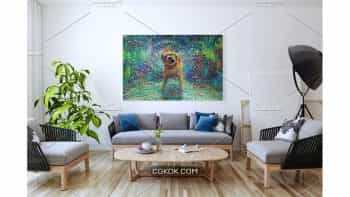 دانلود موکاپ بک گراند فضای داخلی X Interior Backgrounds 02
