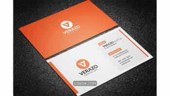 دانلود فایل لایه باز کارت ویزیت مدرن Clean Modern Business Card Template