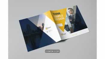 دانلود قالب ایندیزاین بروشور King Julian Brochure – Square