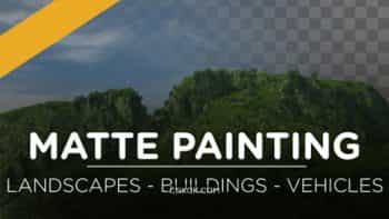 دانلود تصاویر مت پینتینگ Matte Painting Set Extensions