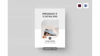 دانلود قالب آماده ورد کاتالوگ محصولات Product Catalog | MS Word & Indesign
