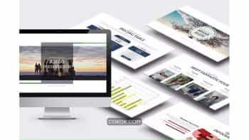 دانلود قالب پاورپوینت مد و فشن Arigo Fashion Powerpoint Template