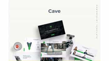 دانلود قالب پاورپوینت Cave – Powerpoint Template