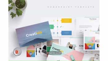 دانلود قالب پاورپوینت Creativia – Powerpoint Template