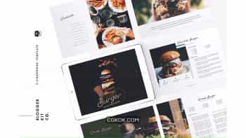 دانلود قالب پاورپوینت کتاب آشپزی eBook Template | Cookbook | 16 Pages| PowerPoint