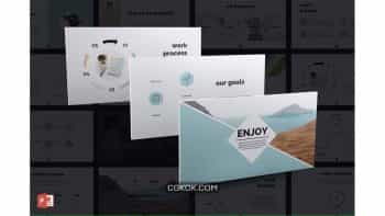 دانلود قالب پاورپوینت Enjoy PowerPoint Template