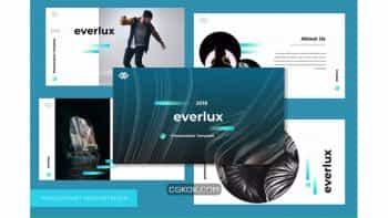 دانلود قالب پاورپوینت Everlux Powerpoint Presentation
