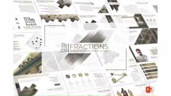 دانلود قالب پاورپوینت Fractions – Powerpoint Template