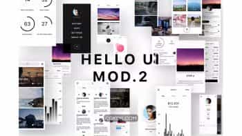 دانلود رابط کاربری Hello UI Kit Mod. 2