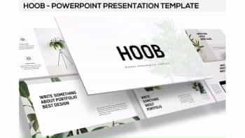 دانلود قالب پاورپوینت Hoob – Powerpoint Template