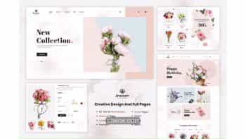 دانلود قالب لایه باز تجارت الکترونیک Jenstore – PSDs Ecommerce Template