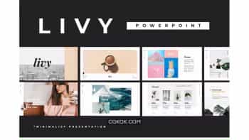 دانلود قالب پاورپوینت Livy Powerpoint