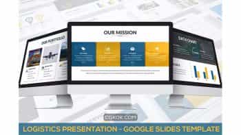 دانلود قالب پاورپوینت و گوگل اسلاید Logistics Presentation – Google Slides Template